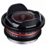 Samyang 7.5mm T3.8 Fisheye VDSLR Cine Lens for Micro Four Thirds (7800) Samyang 7.5mm T3.8 Fisheye VDSLR Cine Lens for Micro Four Thirds (7800)